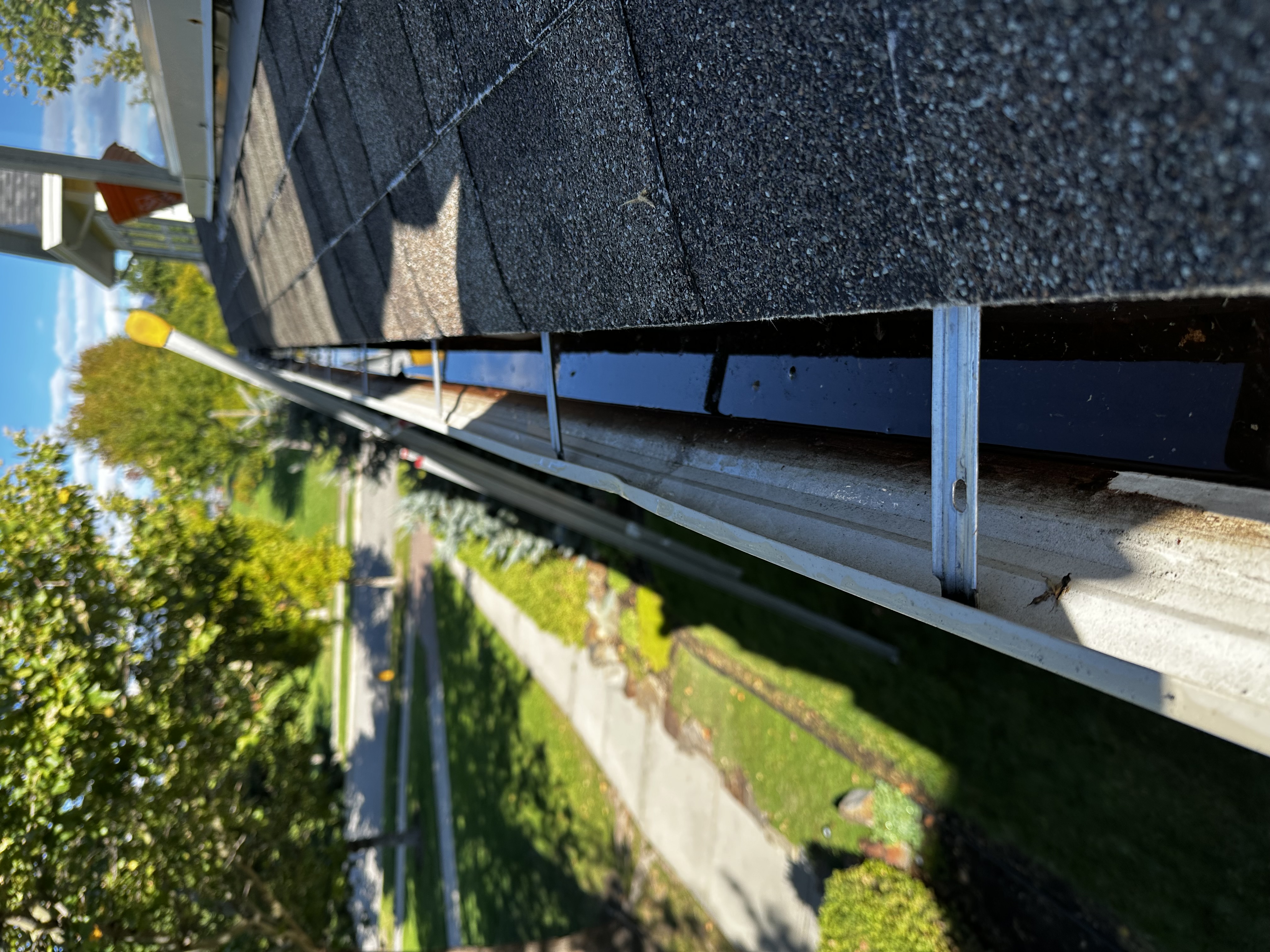 Gutter Cleaning - Kelowna - Before